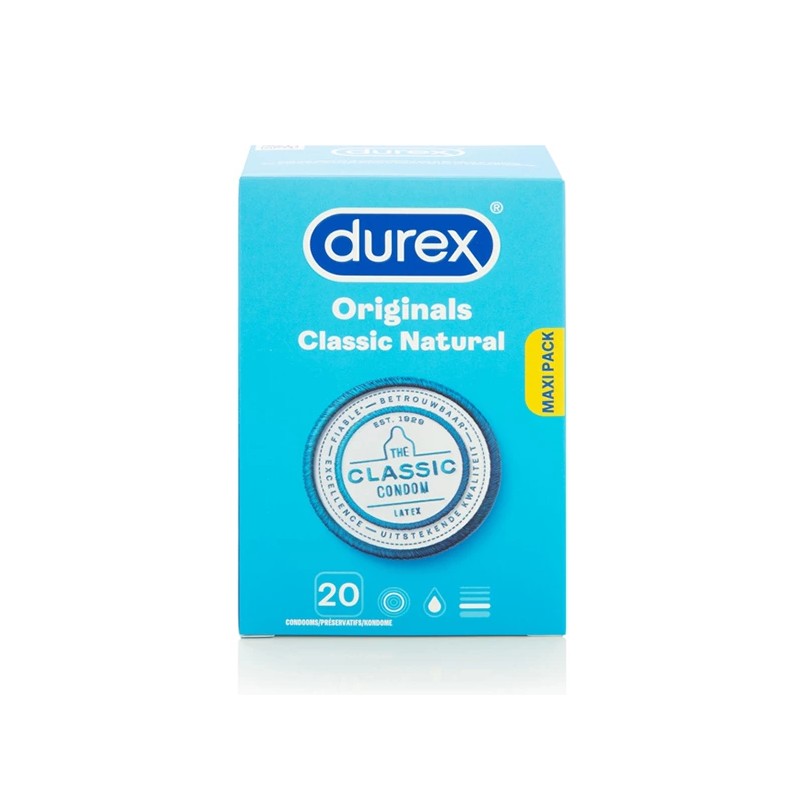 Prezerwatywy - Durex Originals Classic Natural 20 szt